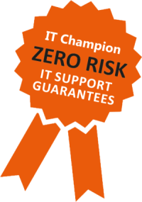 IT Champion Zero risk guarantee