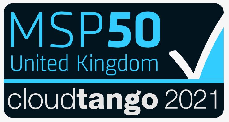 cloudtango 2021 MSP top 50 UK